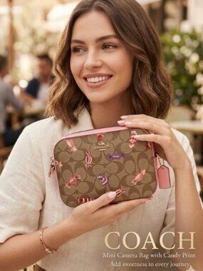 Coach - Candy Mini Camera Bag with Canvas Print